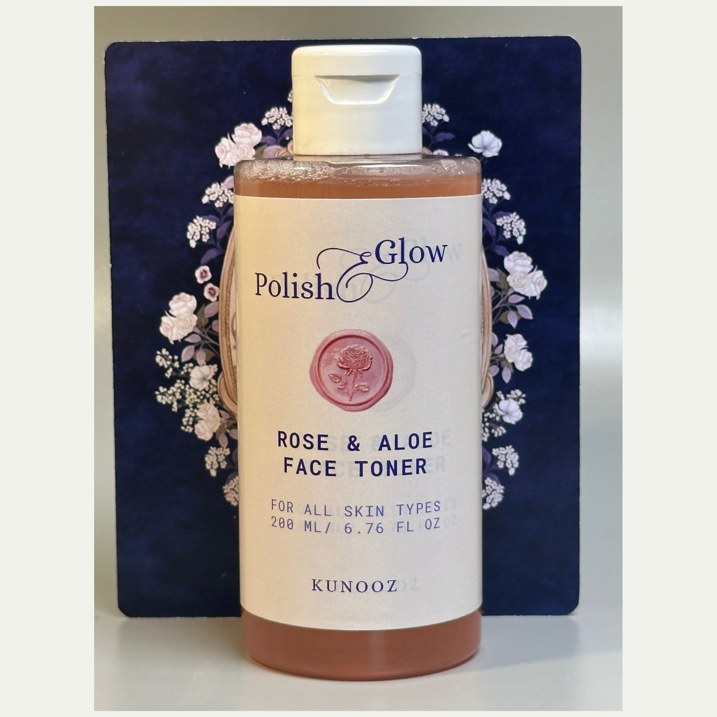 Polish & Glow – Rose & Aloe Face Toner