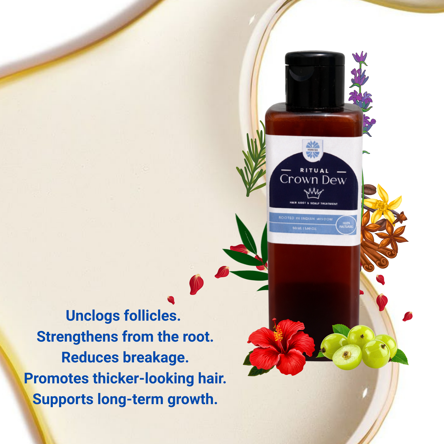 Ritual Crown Dew - Hair Root and Scalp Treatment (Shampoo) 200 ml